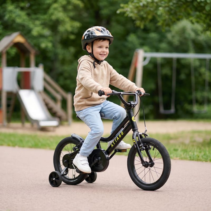 Children's bicycle ATTABO KNACK 14" black 6