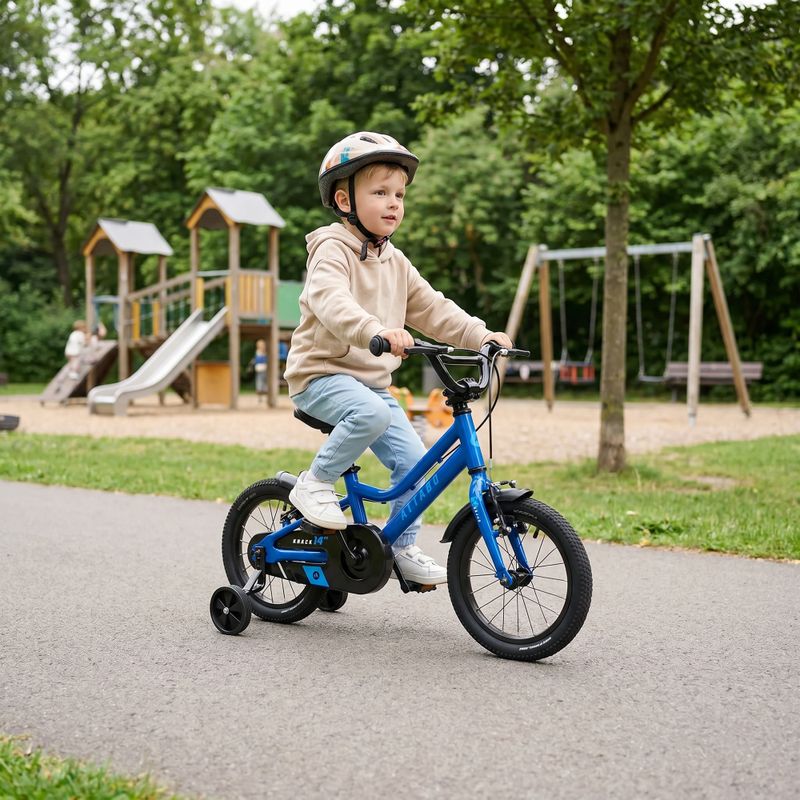 Children's bicycle ATTABO KNACK 14" blue 7