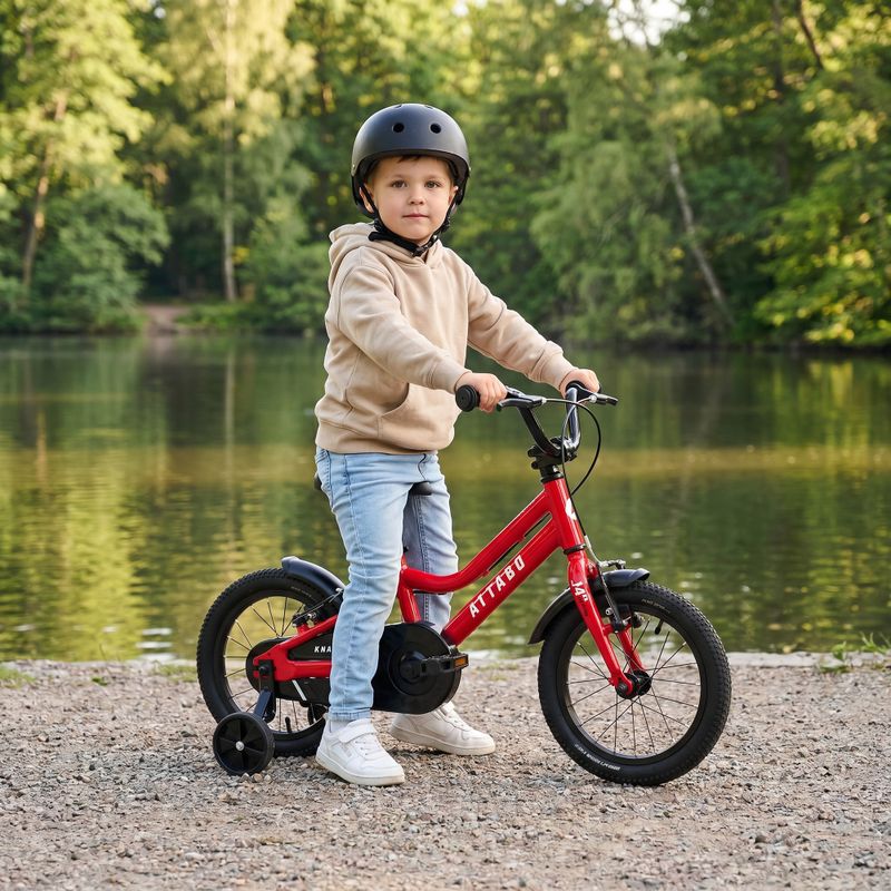Children's bicycle ATTABO KNACK 14" red 4