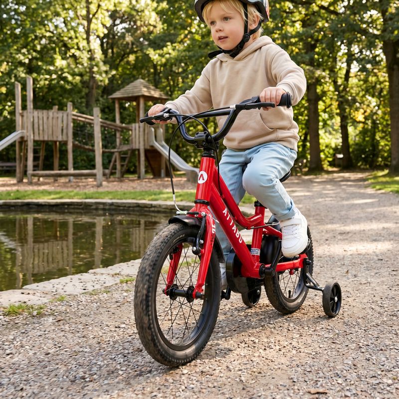 Children's bicycle ATTABO KNACK 14" red 7