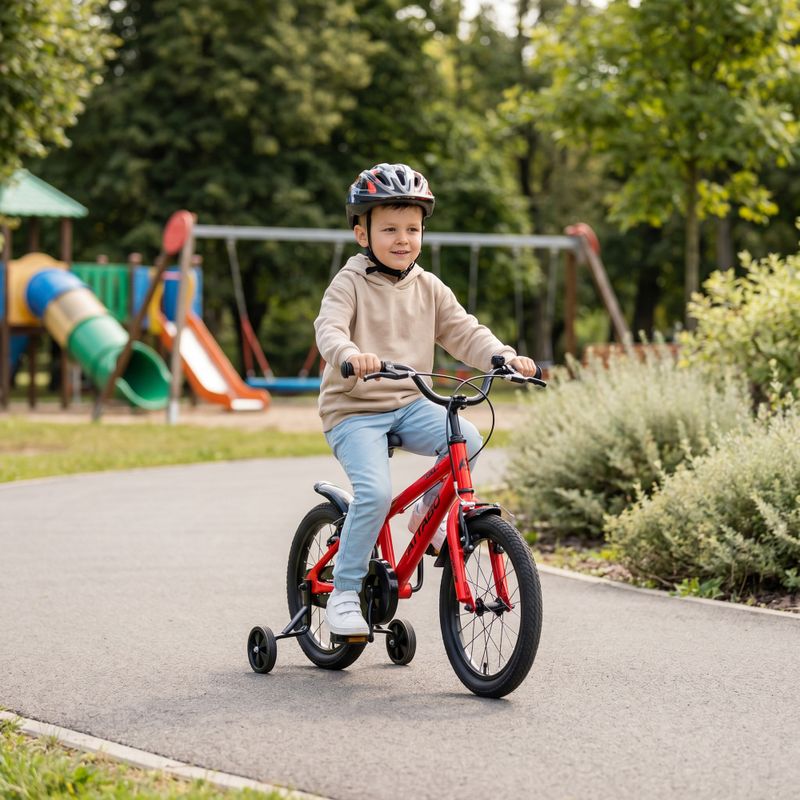 Children's bicycle ATTABO KNACK 16" red 3