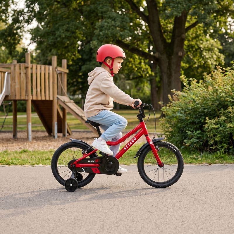 Children's bicycle ATTABO KNACK 16" red 5