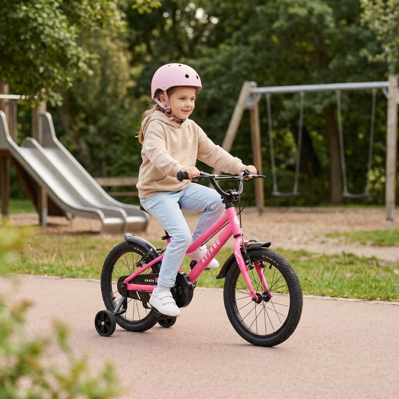 Children's bicycle ATTABO KNACK 16" pink 3