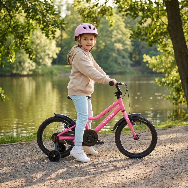 Children's bicycle ATTABO KNACK 16" pink 7