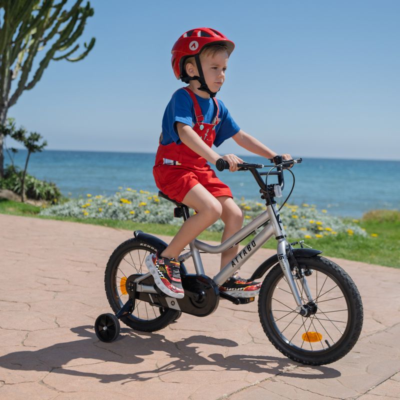 Children's bicycle ATTABO KNACK 16" silver 9