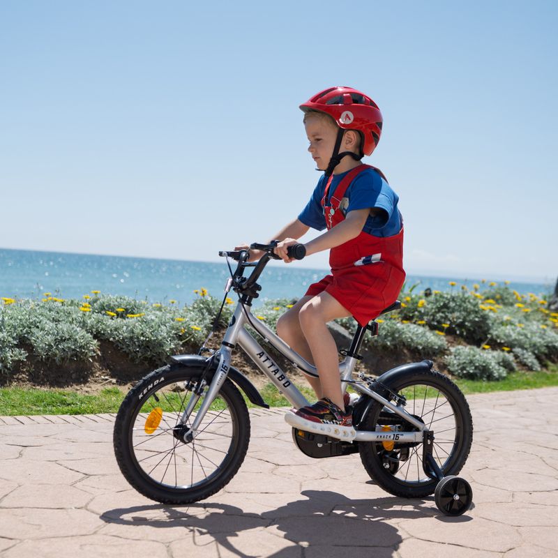 Children's bicycle ATTABO KNACK 16" silver 10