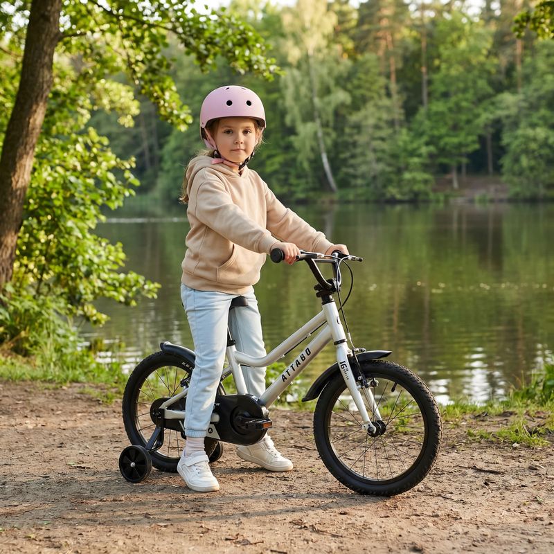 Children's bicycle ATTABO KNACK 16" silver 5