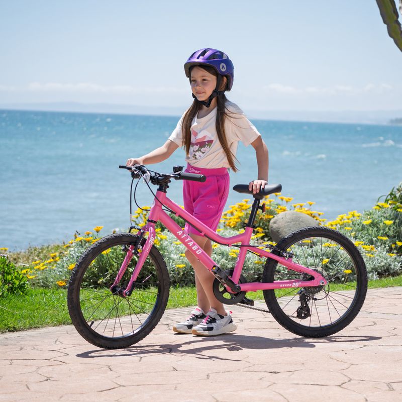 Children's bicycle ATTABO KNACK 20" pink 14