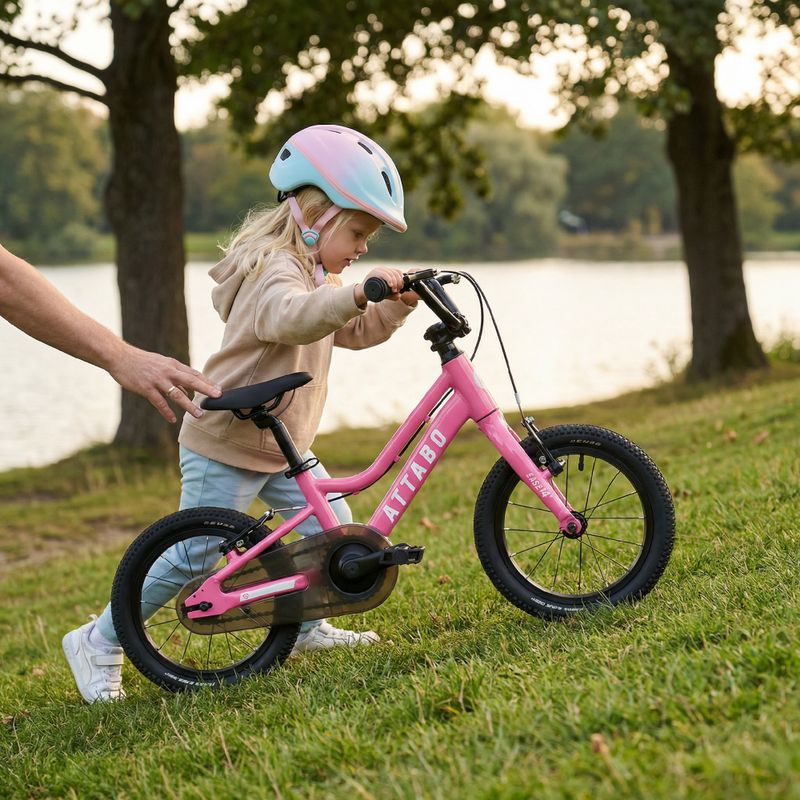 Children's bicycle ATTABO EASE 14" pink 5