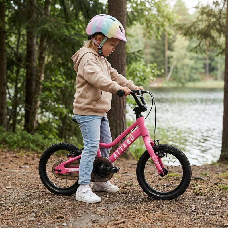 Children's bicycle ATTABO EASE 14" pink 7