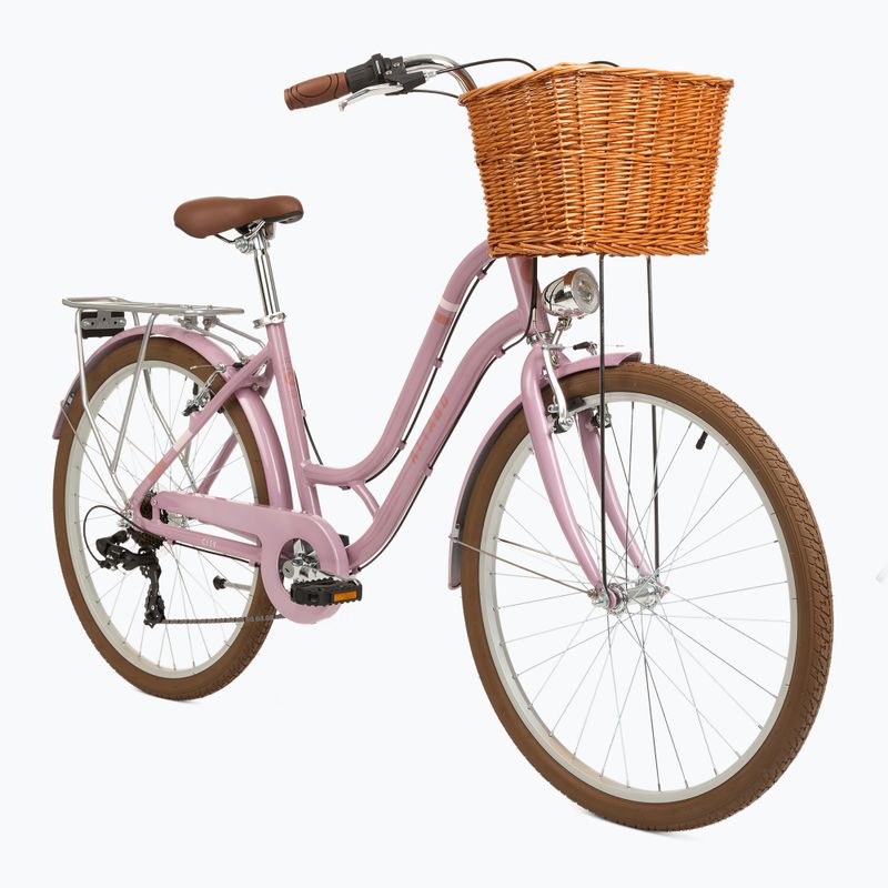 Youth city bike ATTABO CITY 26" pink 2