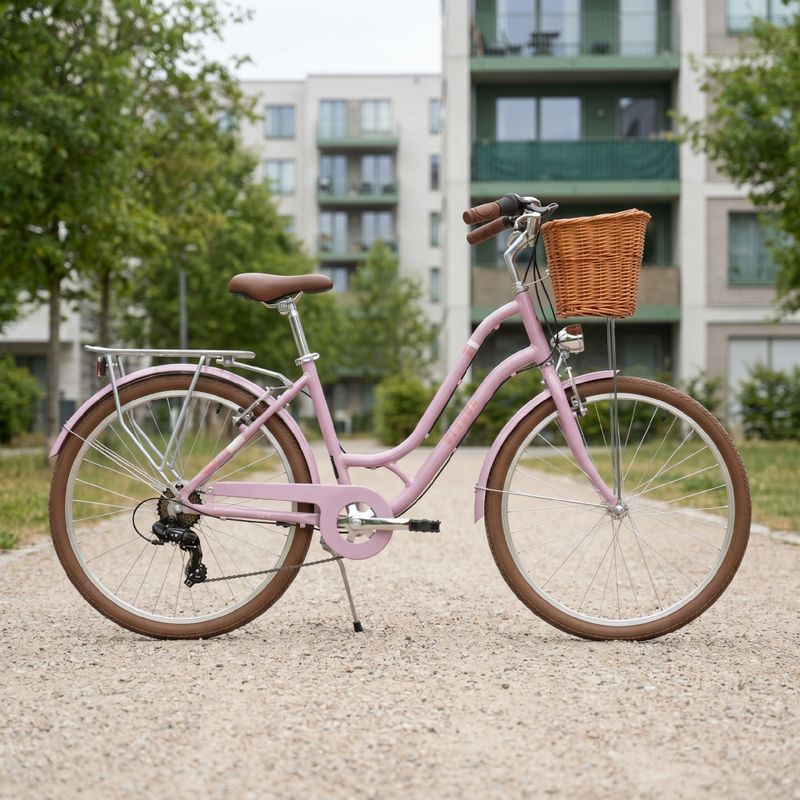 Youth city bike ATTABO CITY 26" pink 17
