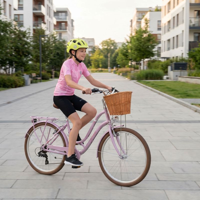 Youth city bike ATTABO CITY 26" pink 5