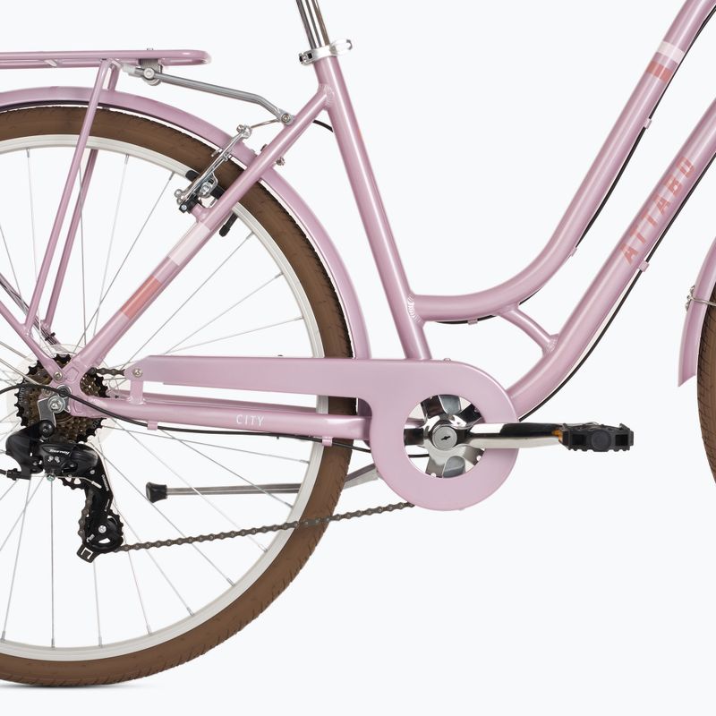 Women's city bike ATTABO CITY 28" pink 5