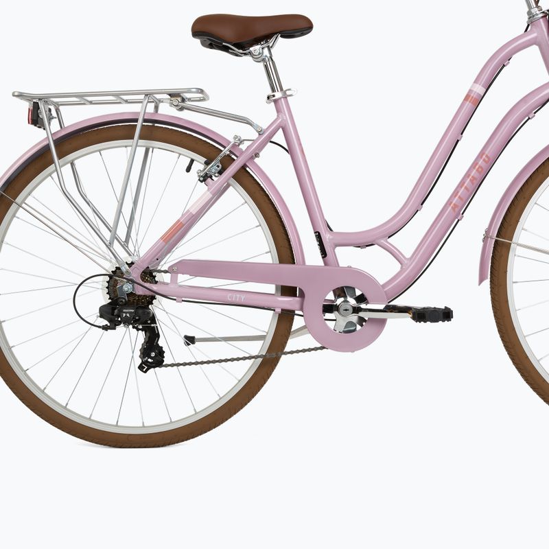 Women's city bike ATTABO CITY 28" pink 5