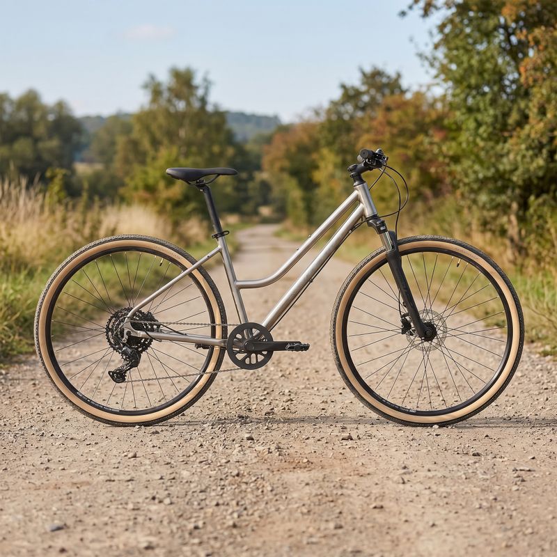 Women's cross bike ATTABO SANO 4.0 28" grey 3