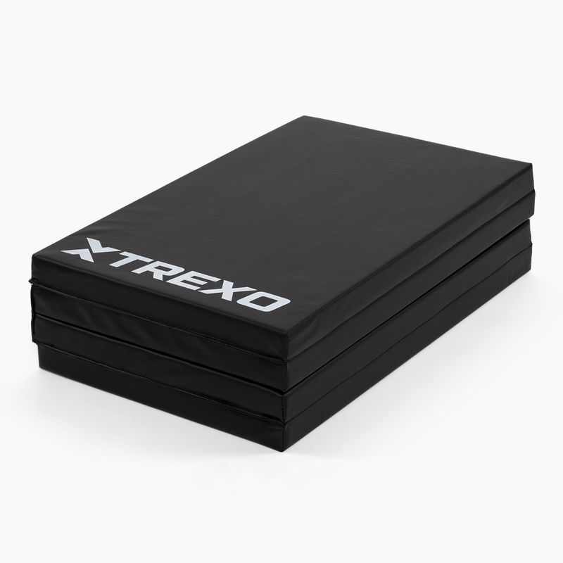 Folding crash mat TREXO large black 4