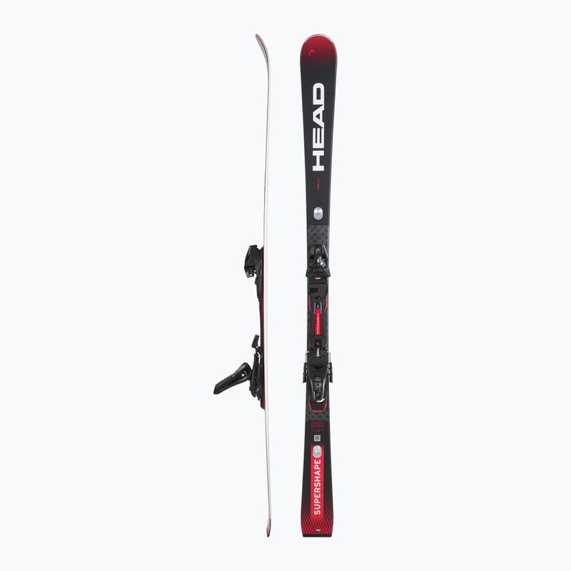 HEAD Supershape e-Rally SW BB-PR + Protector PR 13 GW black/red downhill skis 2