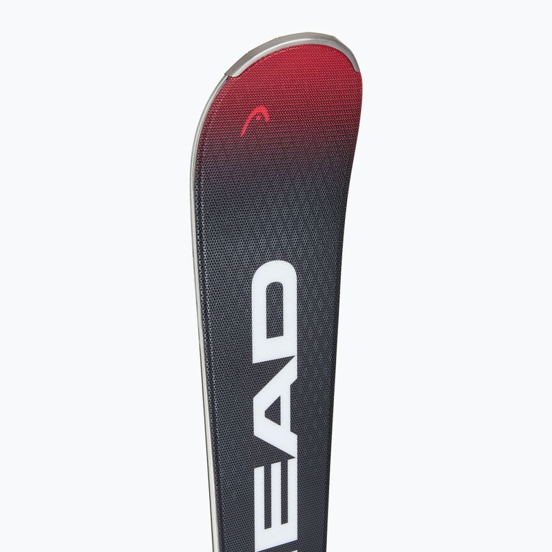 HEAD Supershape e-Rally SW BB-PR + Protector PR 13 GW black/red downhill skis 6
