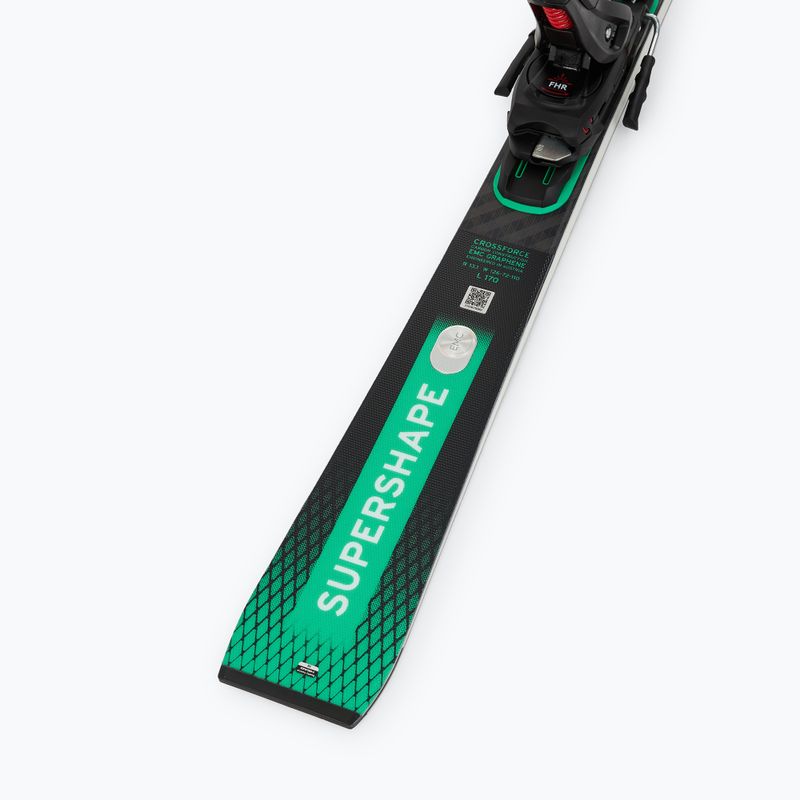 HEAD Supershape e-Magnum SW BB-PR downhill skis + Protector PR 13 GW bindings black/green 7