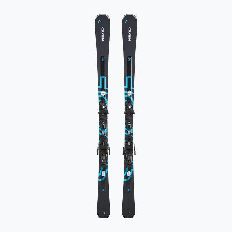 HEAD Shape e-V8 SW AMT-PR downhill ski + Protector PR 11 GW anthracite/blue binding