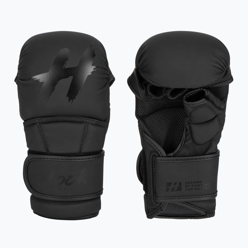 MMA HOOK FIGHTING sparring gloves TX0-B4M0014 black 2