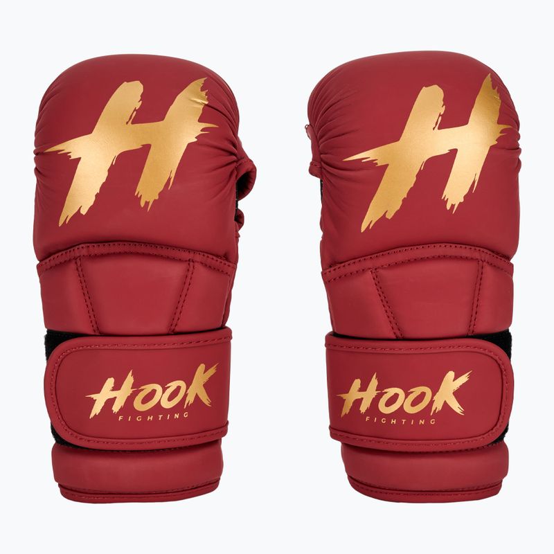 MMA HOOK FIGHTING sparring gloves TX0-B4M0016 red 3