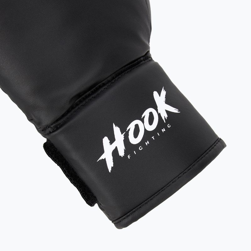 HOOK FIGHTING Children's First Training Boxing Set Black 4