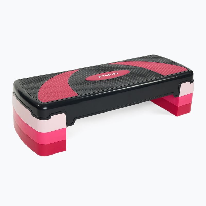 TREXO aerobics stepper TXO-B4W009 pink