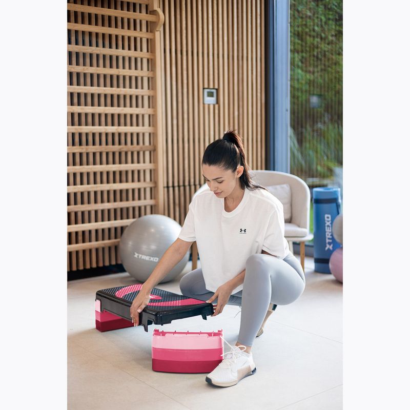 XTREXO aerobics stepper TXO-B4W009 pink 4