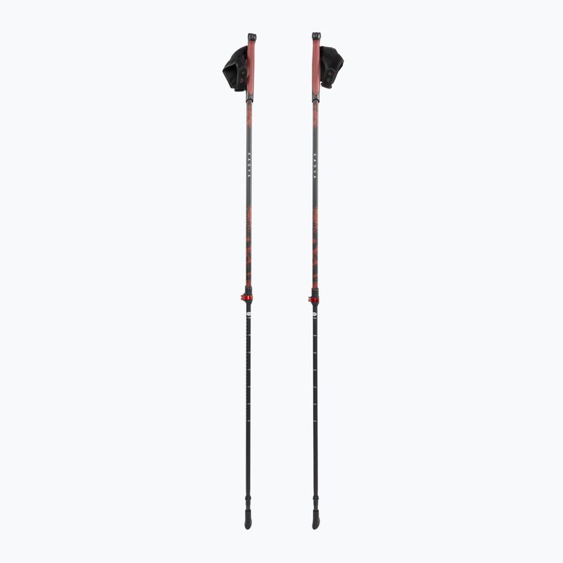 Nordic walking poles KADVA Halna red 3