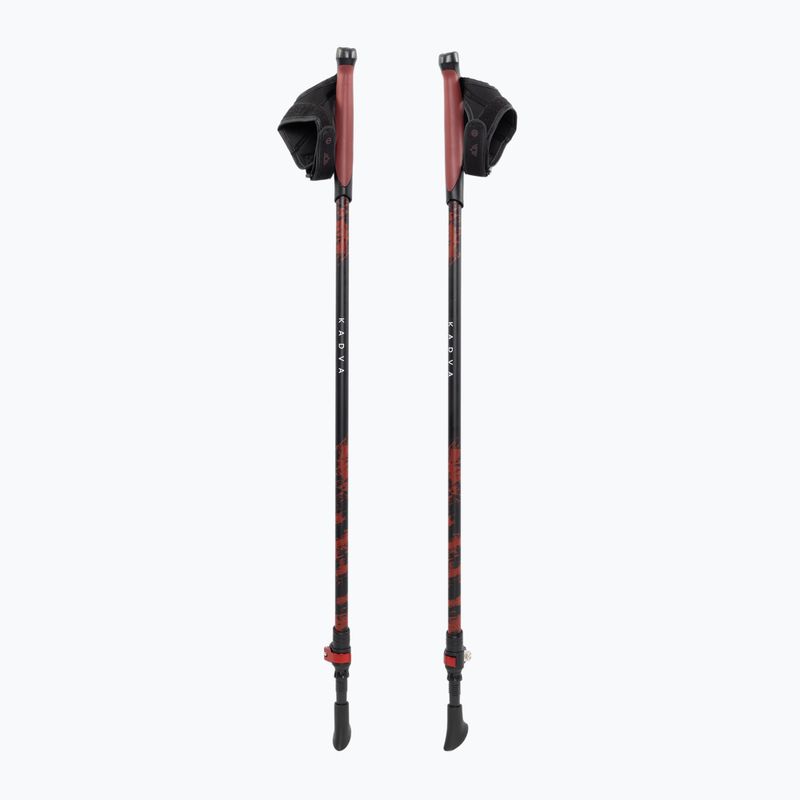 Nordic walking poles KADVA Halna red 10