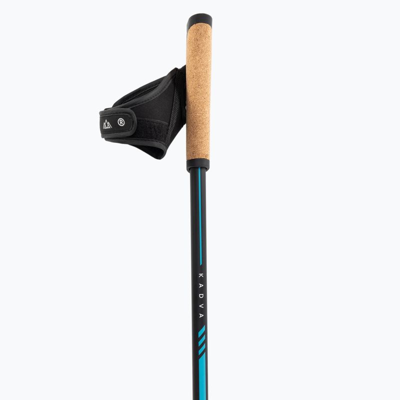Adjustable KADVA Luna Nordic Walking Poles in Blue 5