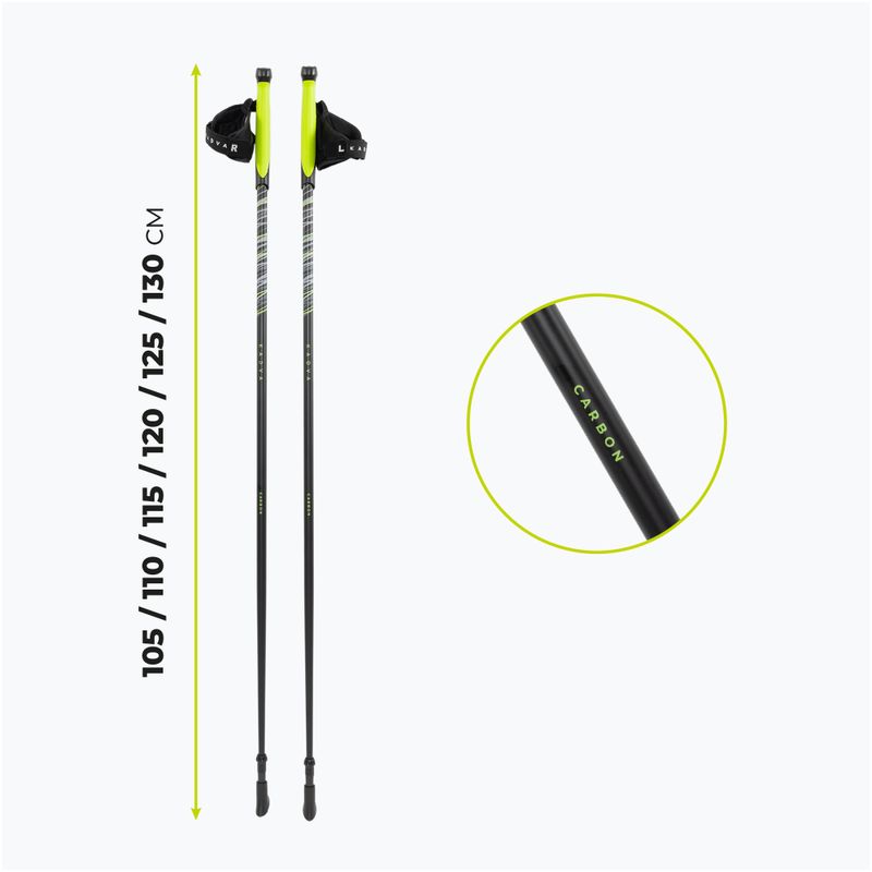Nordic walking poles KADVA Raylan carbon grey 2
