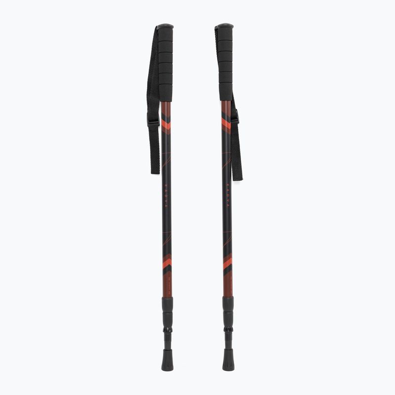 KADVA Tengri adjustable trekking poles red 11
