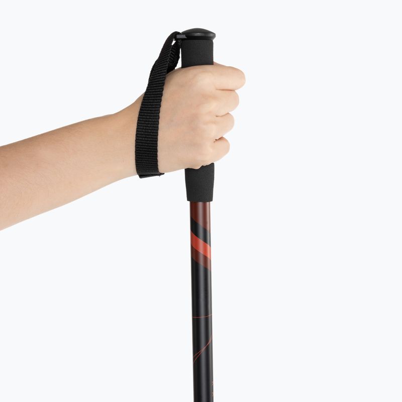 KADVA Tengri adjustable trekking poles red 5