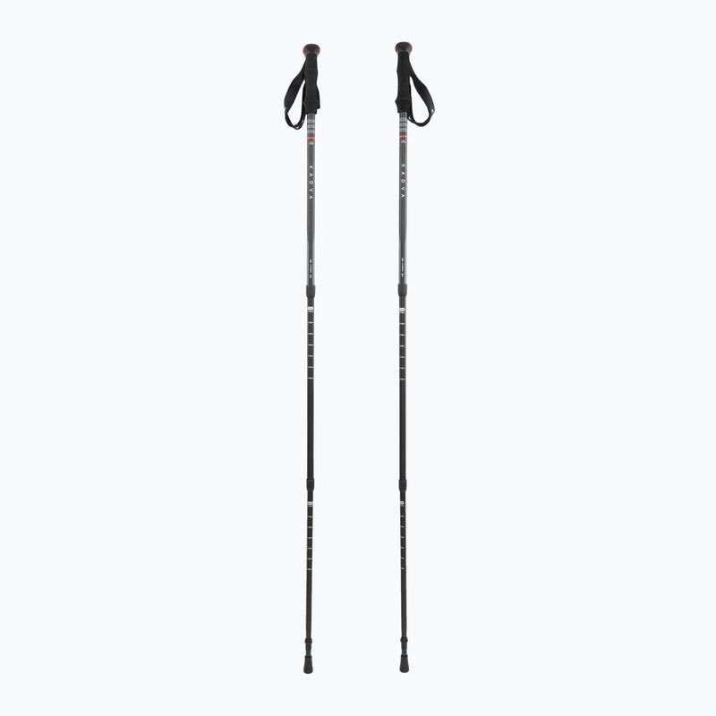 KADVA Sajama adjustable trekking poles red 5