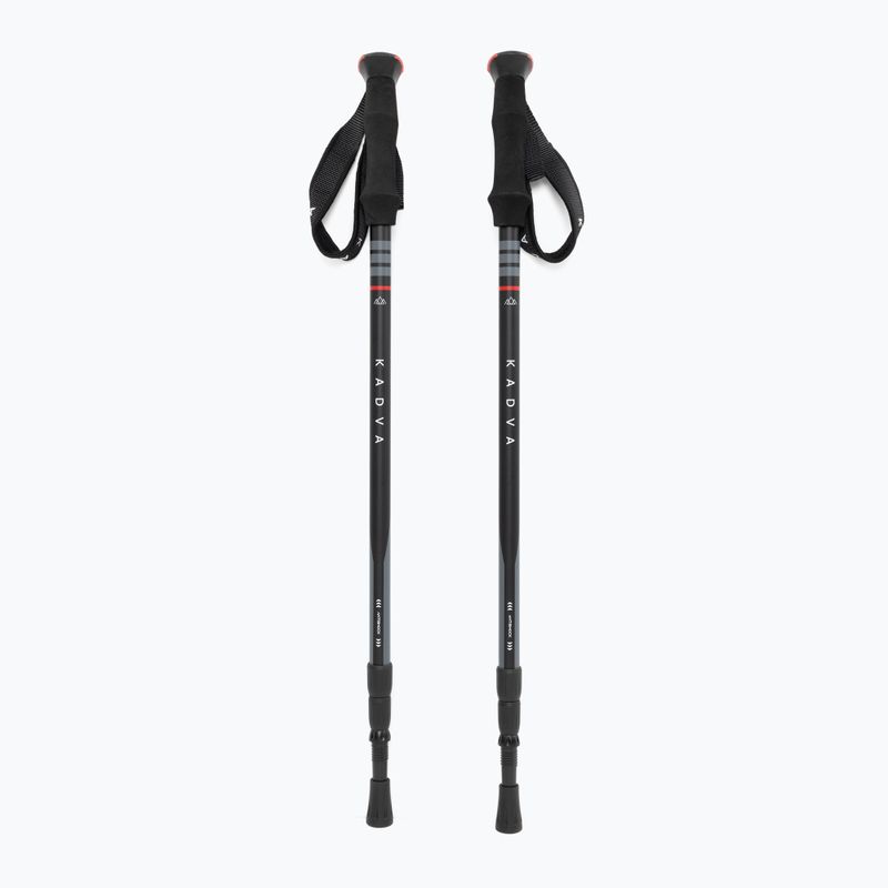 KADVA Sajama adjustable trekking poles red 11