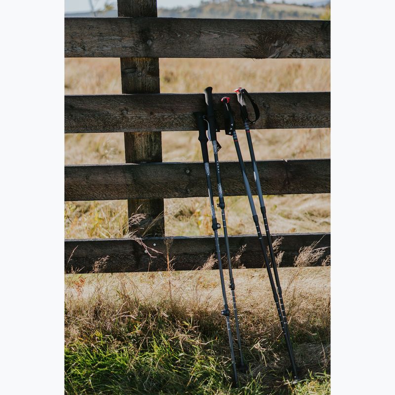 KADVA Sajama adjustable trekking poles red 3