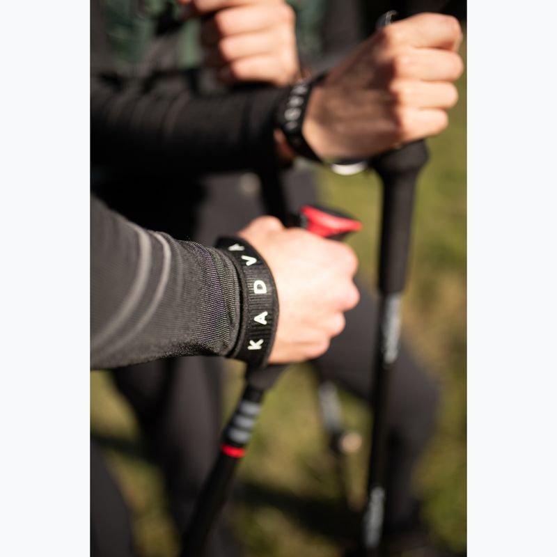 KADVA Sajama adjustable trekking poles red 17
