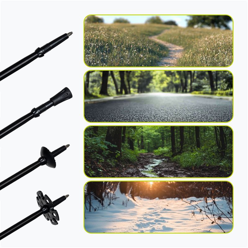 KADVA Sajama adjustable trekking poles blue 7