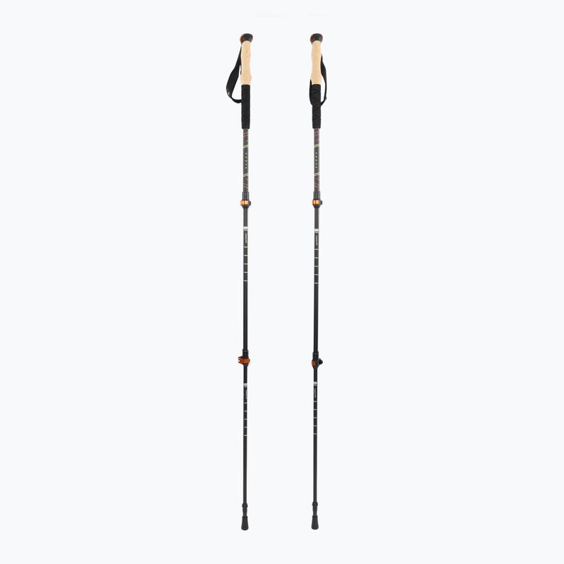 KADVA Kibo adjustable trekking poles orange 4