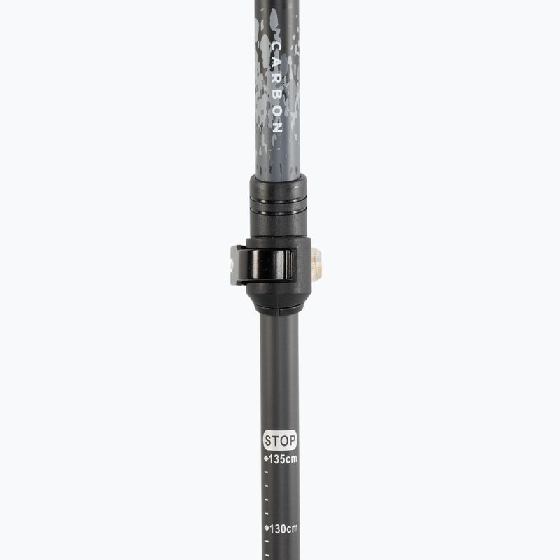 KADVA Torre adjustable carbon trekking poles grey 11