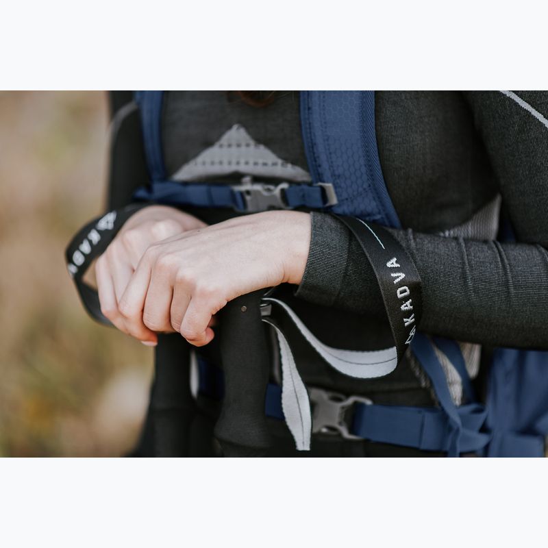 KADVA Torre adjustable carbon trekking poles grey 15