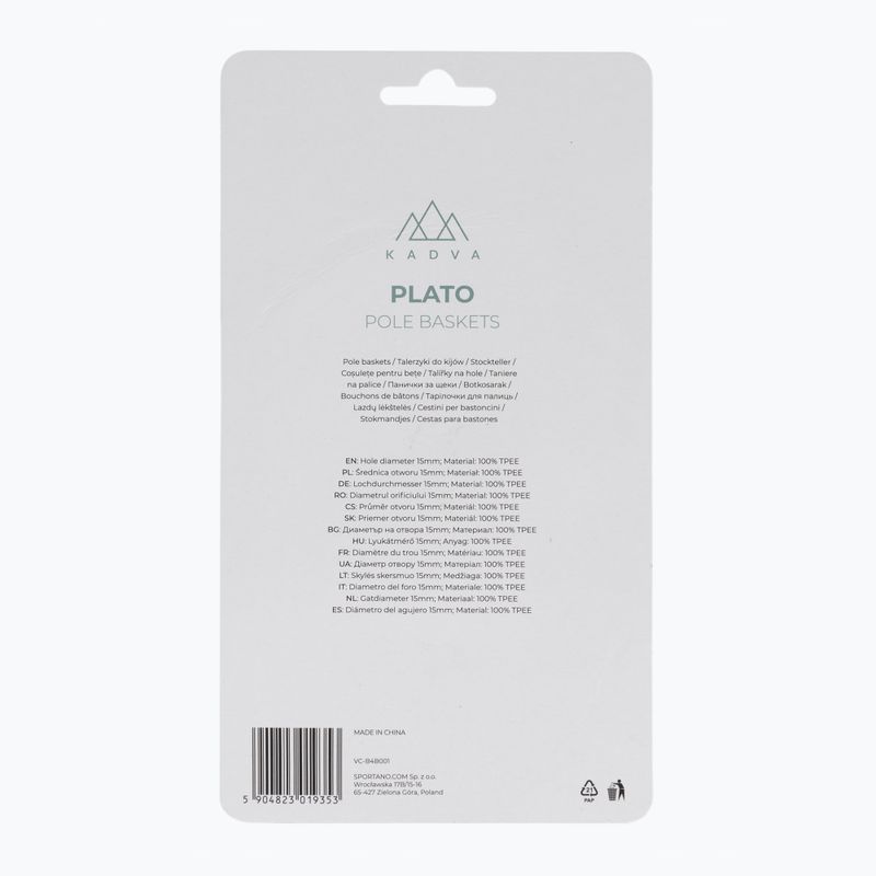 KADVA Plato stick plates black 4