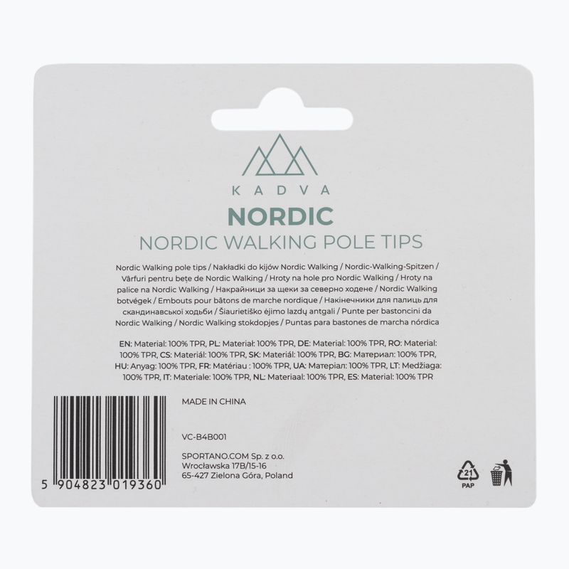 Nordic walking pole covers KADVA Nordic black 4
