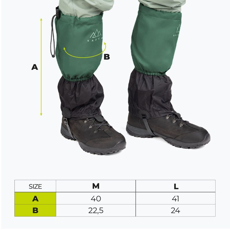 KADVA Nego green Gaiters 9