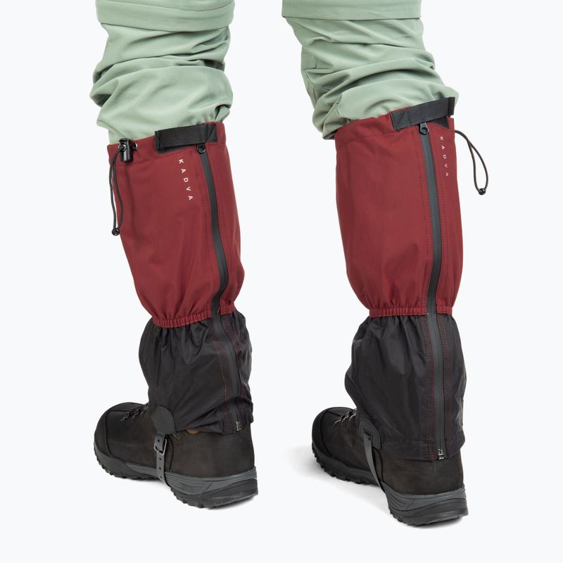 KADVA Nego Burgundy Gaiters 2