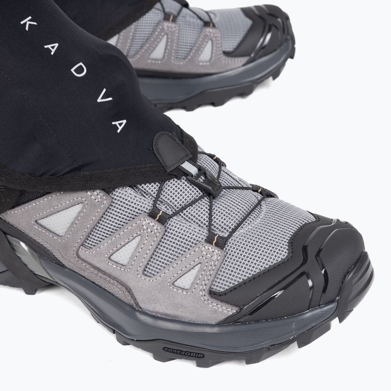 KADVA Elurra black running gaiters 4
