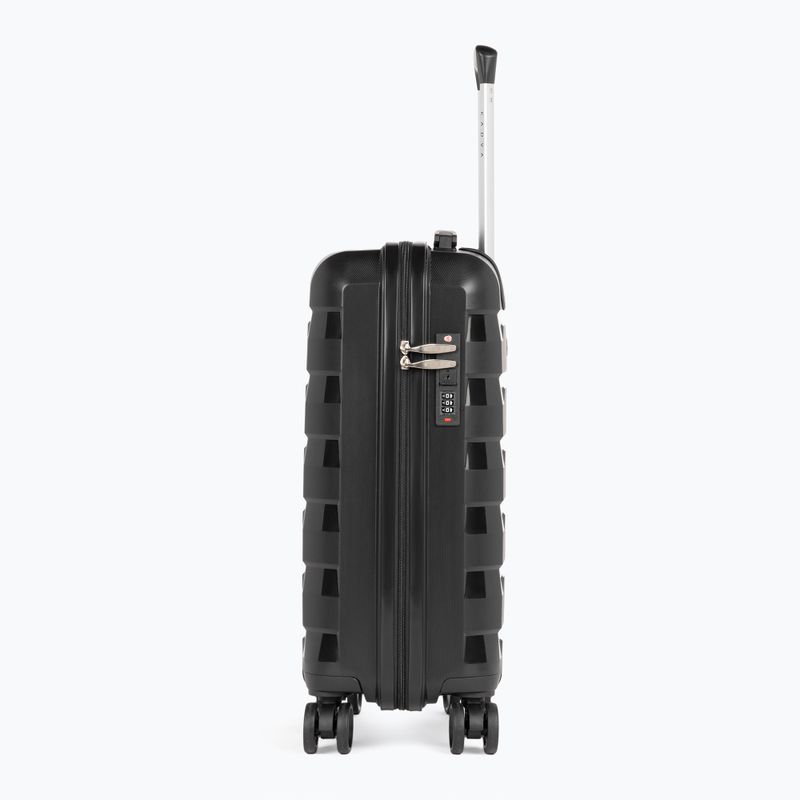 KADVA Cayes 42 l black cabin travel suitcase 4